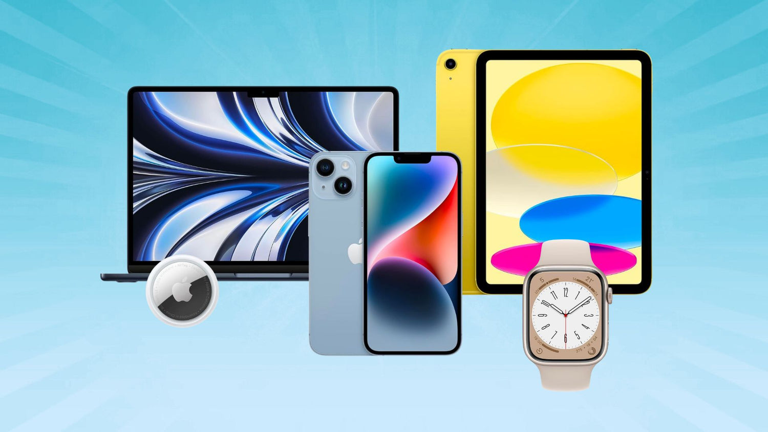 iphone di ultima generazione di Apple, Macbook, iPad, airpods, apple watch, homepod, apple tv, Mac pro, Magesafe, apple tv