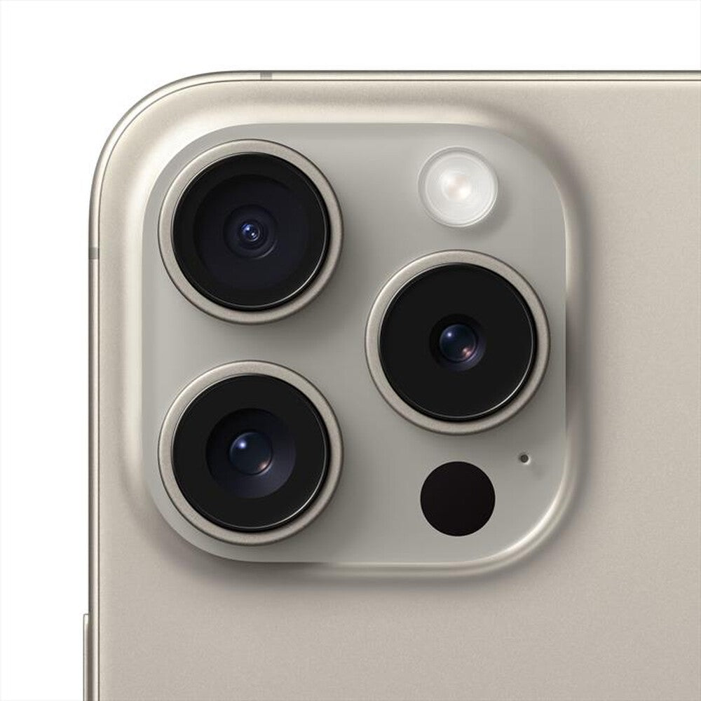 Apple iPhone 15 Pro natural Titanium fotocamere
