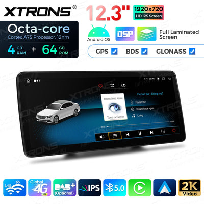 Autoradio Android Stereo Auto compatibile con Mercedes Classe A, GLA, CLA 2013-2015 W176