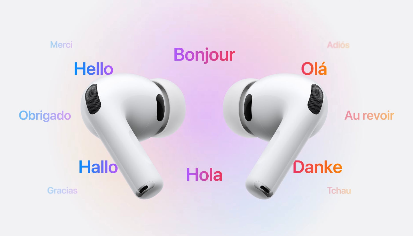 Apple AirPods Pro 3 traduzione automatica di altre lingue