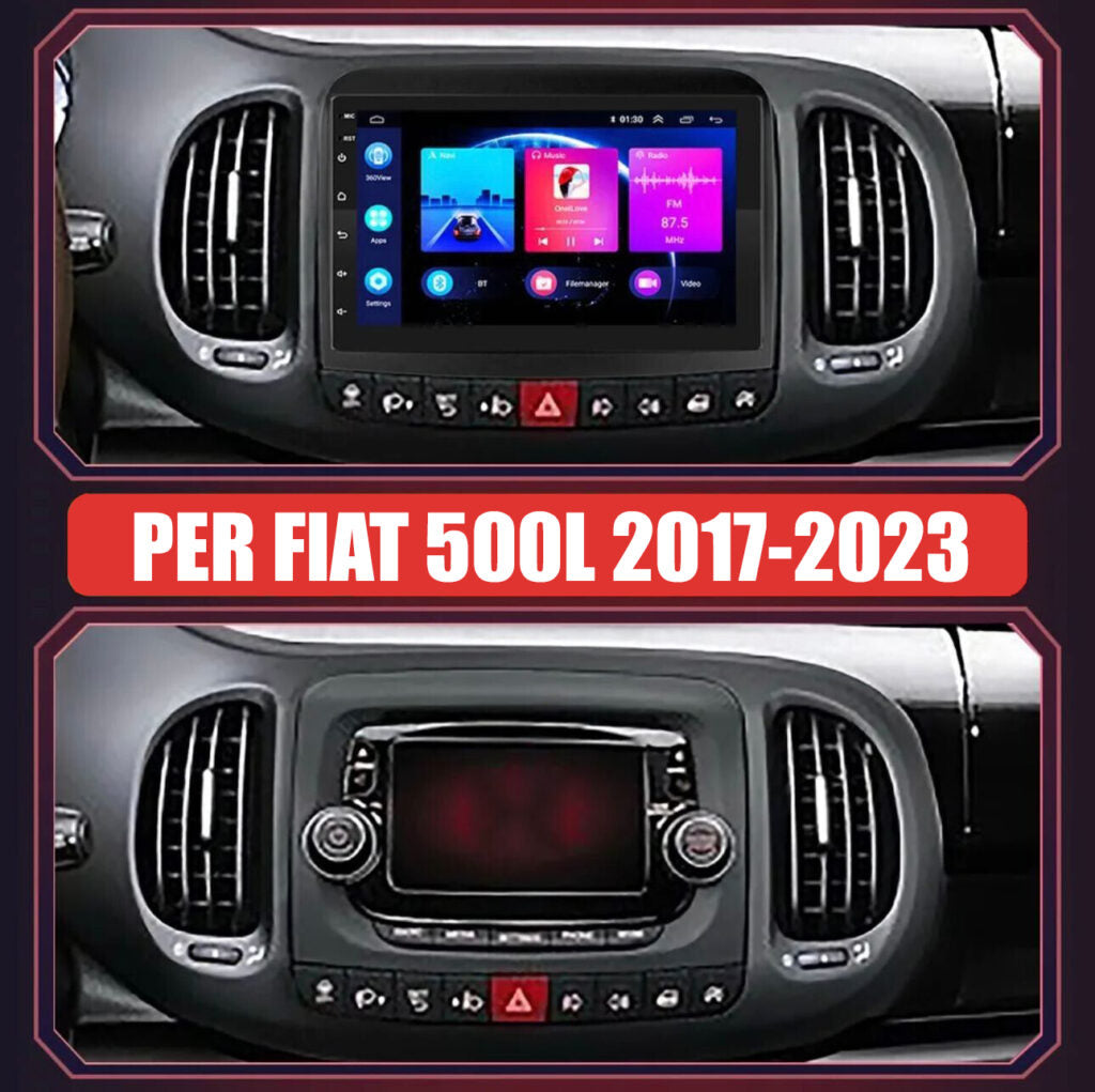 Autoradio Fiat 500l stereo auto custom