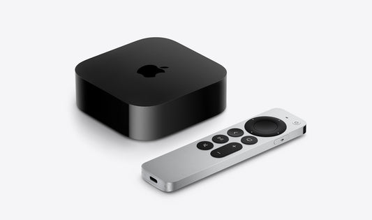 Apple TV 4K HDR10+
TV Dolby Atmos, con chip A15 Bionic, per domotica HomeKit