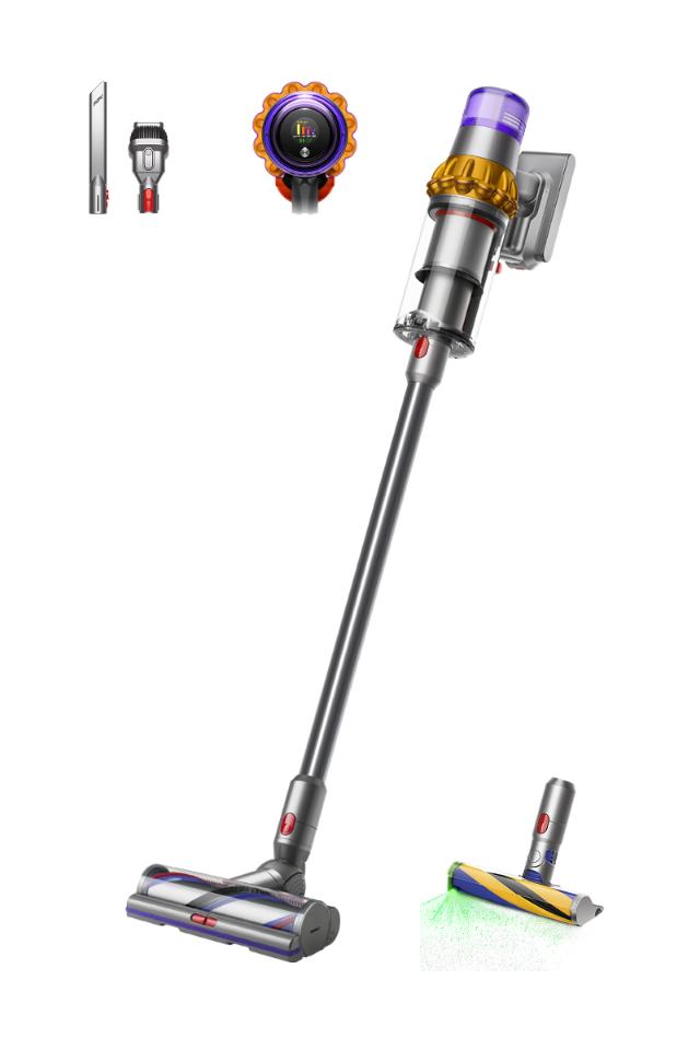 Dyson V15 Detect Absolute Aspirapolvere Senza Filo - Tecnologia Laser e Sensori