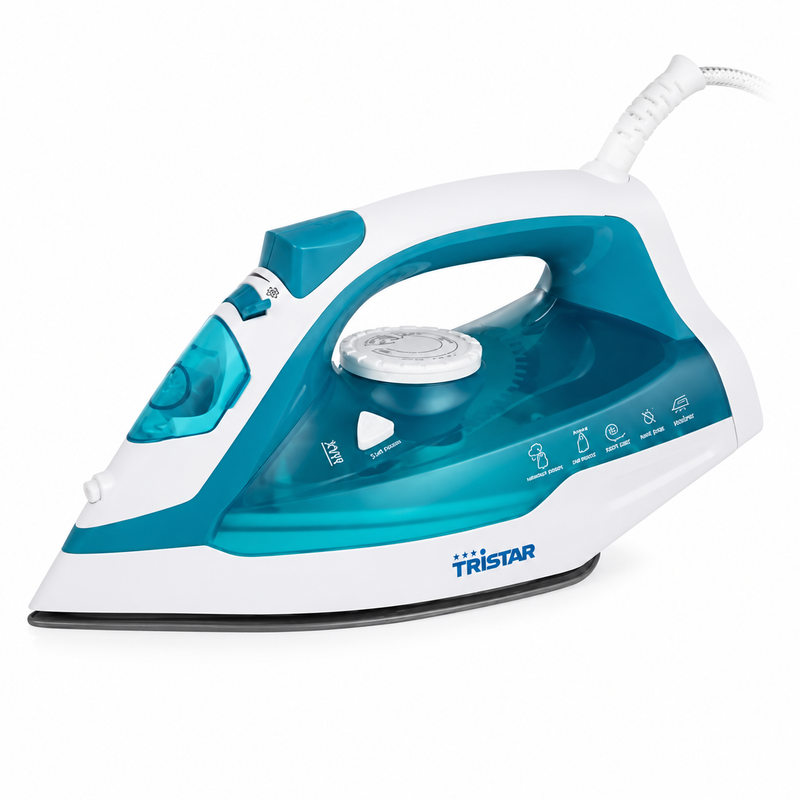 Tristar ST-8320 Ferro da stiro a vapore 2600 W con piastra in ceramica e serbatoio 0,37 L