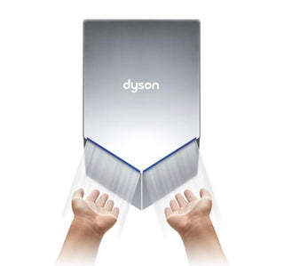 Dyson Airblade V HU02 Electric Hand Dryer Nickel - HEPA Technology