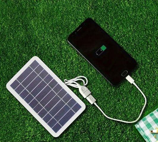 Pannello Solare Portatile 28W caricatore Smartphone USB Energia Solare