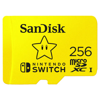SanDisk Micro SDXC 256GB - Memoria compatibile con Nintendo Switch