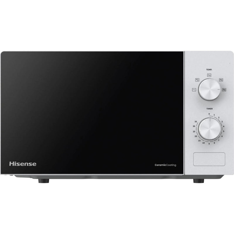 Hisense H20MOWP1 20L 700W Inverter Microwave Oven, White
