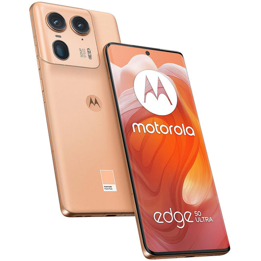 Motorola Edge 50 Ultra 5G Smartphone 16GB+1TB 6.7" Peach Fuzz Dual SIM