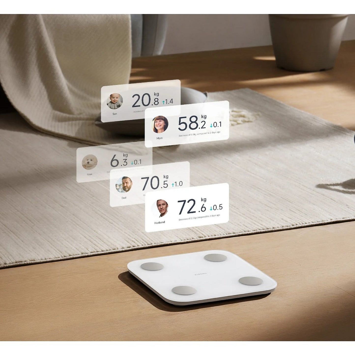 Xiaomi Mi Body Composition Scale S400 - Bilancia Smart Analisi Corporea professionale