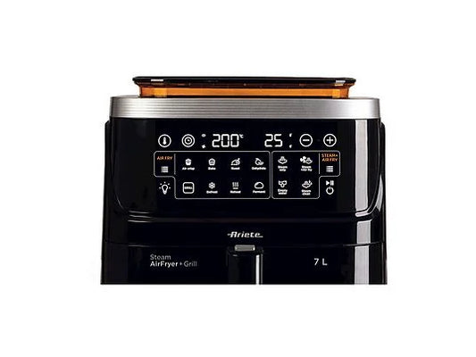 ARIETE STEAM AIR FRYER + GRILL 4636 Friggitrice Aria + Vaporiera 7L