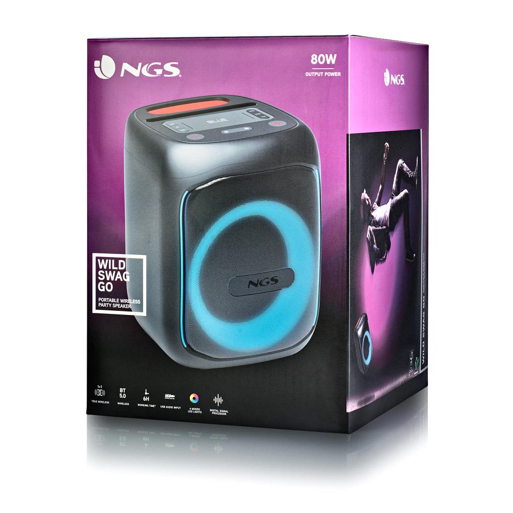 NGS Speaker Wild Swag Go Portatile