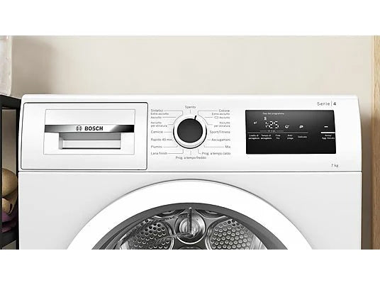 Bosch Serie 4 WTH85V07II Asciugatrice 7 kg Pompa di Calore AutoDry R290