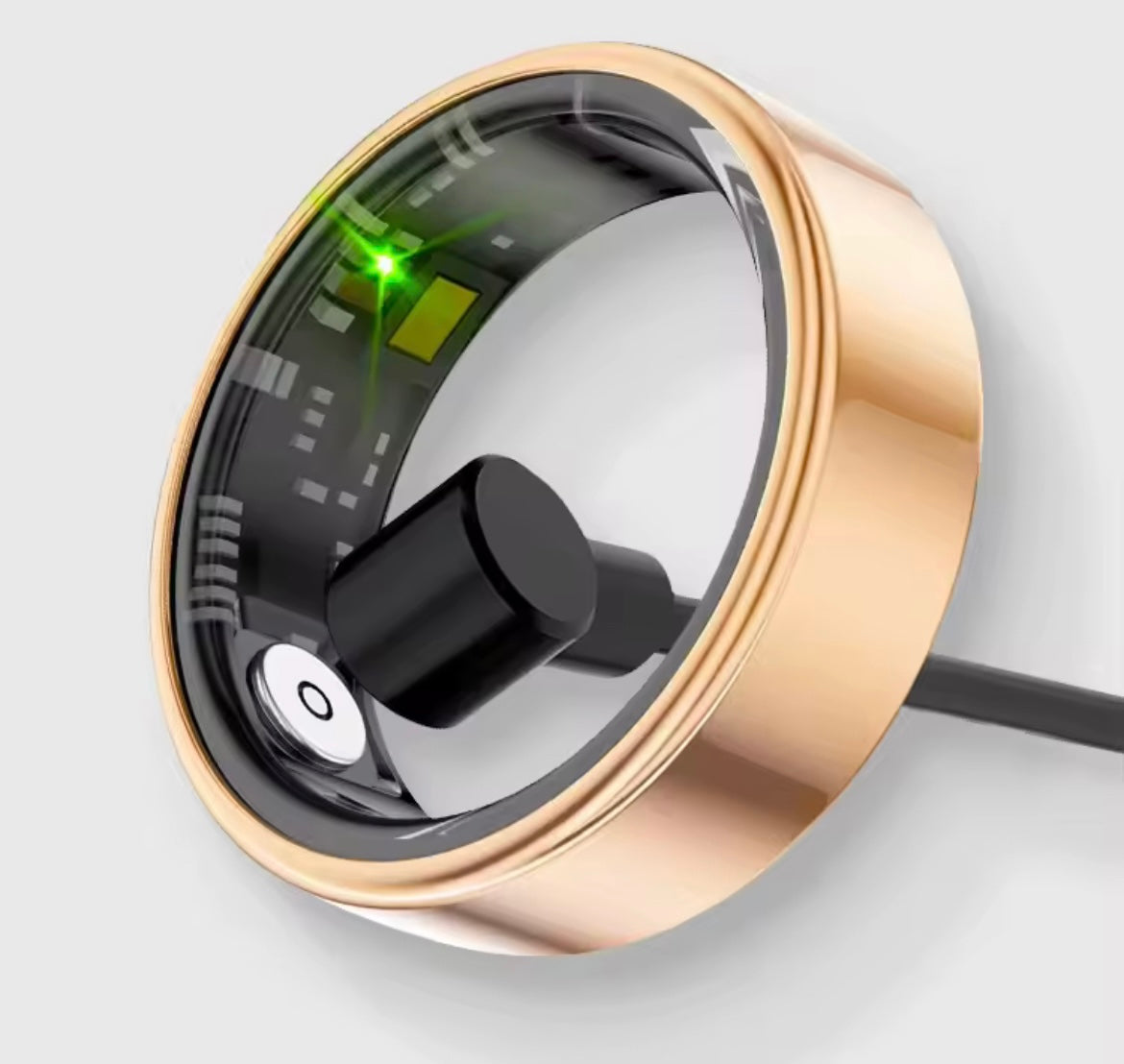 Smart ring HP1 carica magnetica base compatta elegante confezione