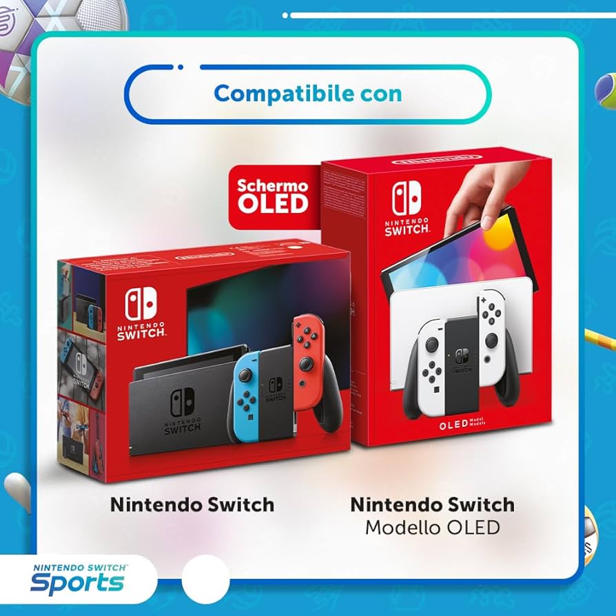 Nintendo Switch SPORTS compatibile con switch OLED e Switch 2