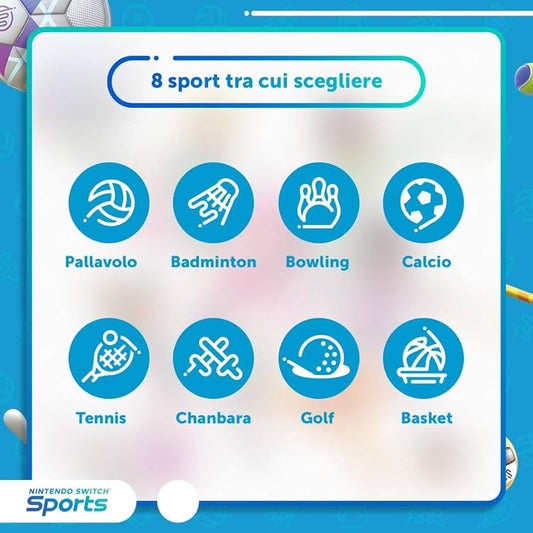 Nintendo Switch SPORTS compatibile con switch OLED e Switch 2
