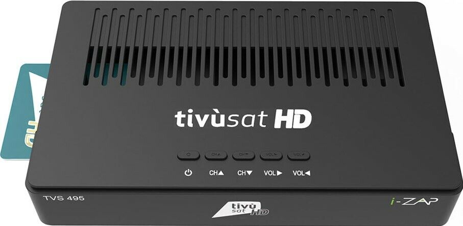 i-ZAP TVS 495 Ricevitore Satellitare Tivùsat DVB S2 HD