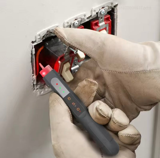 penna di prova elettricista per circuito elettrico