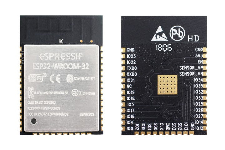 ESP32-WROOM-32UE-N8R2 Multiprotocol WiFi Bluetooth Module 2.4GHz 8MB Flash