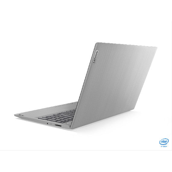 Vista posteriore del Lenovo IdeaPad 3 15ADA6 con coperchio chiuso
