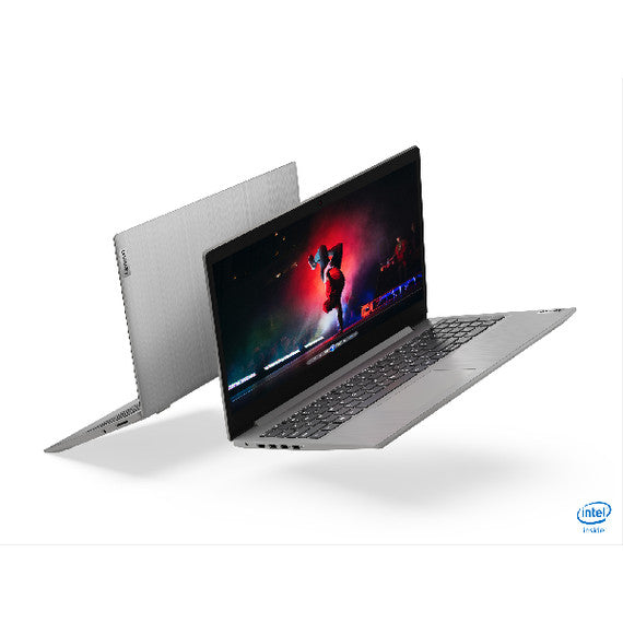 Tastiera e touchpad del Lenovo IdeaPad 3 15ADA6 in primo piano