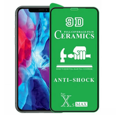 Indestructible glossy ceramic film