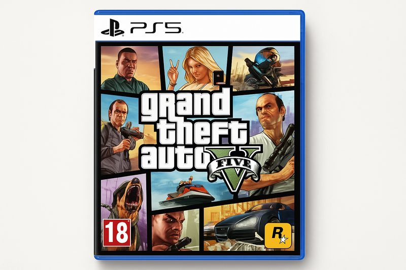 PS5 GTA Grand Theft Auto V EU - Open World Action PlayStation 5 Enhanced