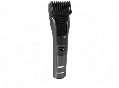 Tristar TR-2573 Regolabarba senza fili ricaricabile USB, lame regolabili 1-20 mm, nero