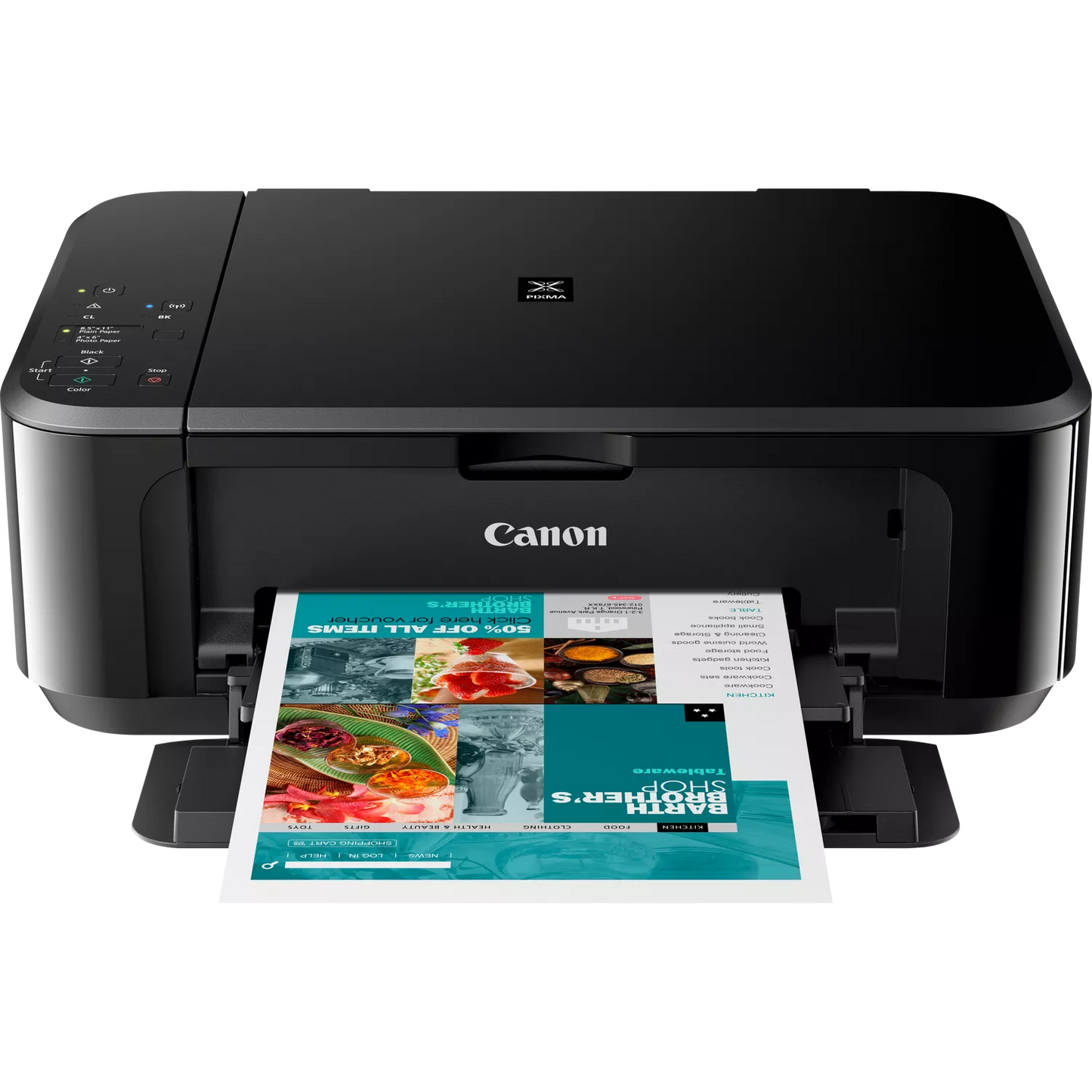 Canon Pixma MG3650S stampa una foto a colori senza bordi formato 10x15