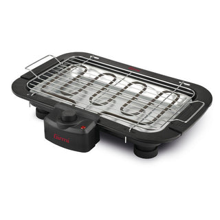 Girmi Barbecue Elettrico da tavolo BQ11 2000W Con Griglia Nero