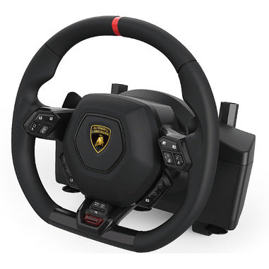 Lamborghini Gaming Steering Wheel with PS4-PS5-PC Pedals