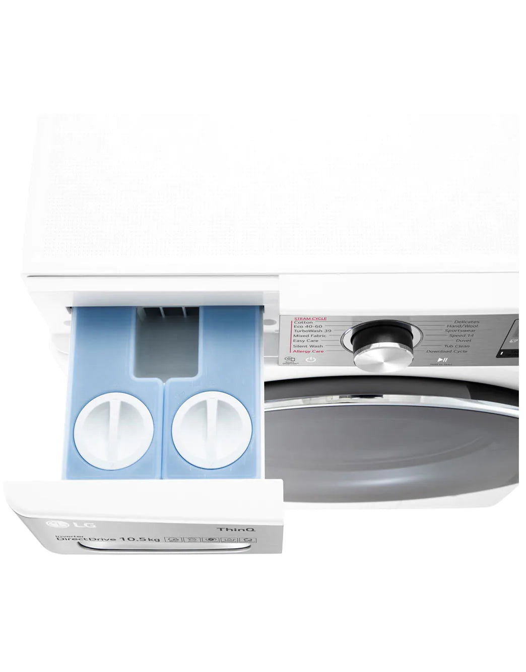 LG Lavatrice F6WV910P2EA Standard Classe A 10.5Kg 1600 giri TurboWash WIFI