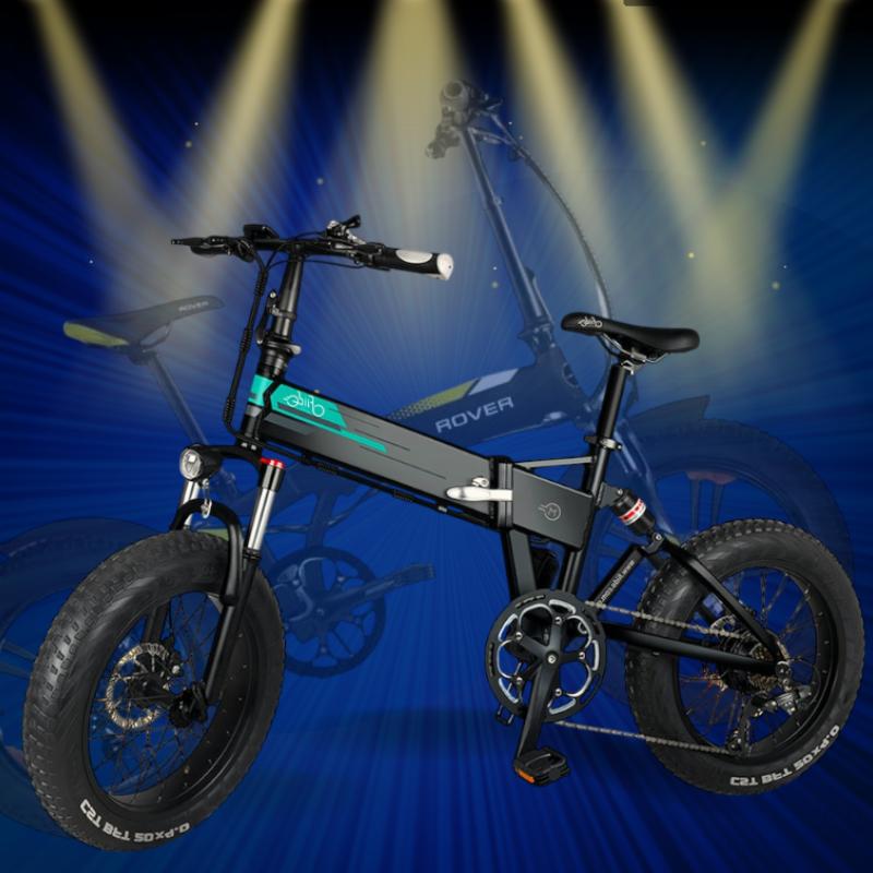 biciclette elettriche premium, ideali per la città o per escursioni fuori porta. Modello Rover explorer
