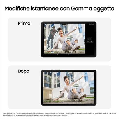 Samsung Galaxy Tab S10 Lite Silver è il tablet premium che unisce design elegante e prestazioni di alto livello. Con display da 10.9 pollici, 6GB di RAM, 128GB di storage e la qualità della serie Galaxy Tab S, è il dispositivo perfetto per produttività, creatività e intrattenimento.