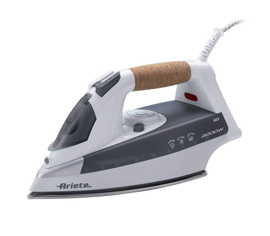 Ariete Ferro da Stiro 6232 Steam Iron 2200W Bianco/Grigio - Serbatoio 300ml