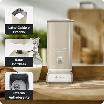 Cappuccinatore Vintage Ariete - Il Cappuccino Perfetto a Casa Tua