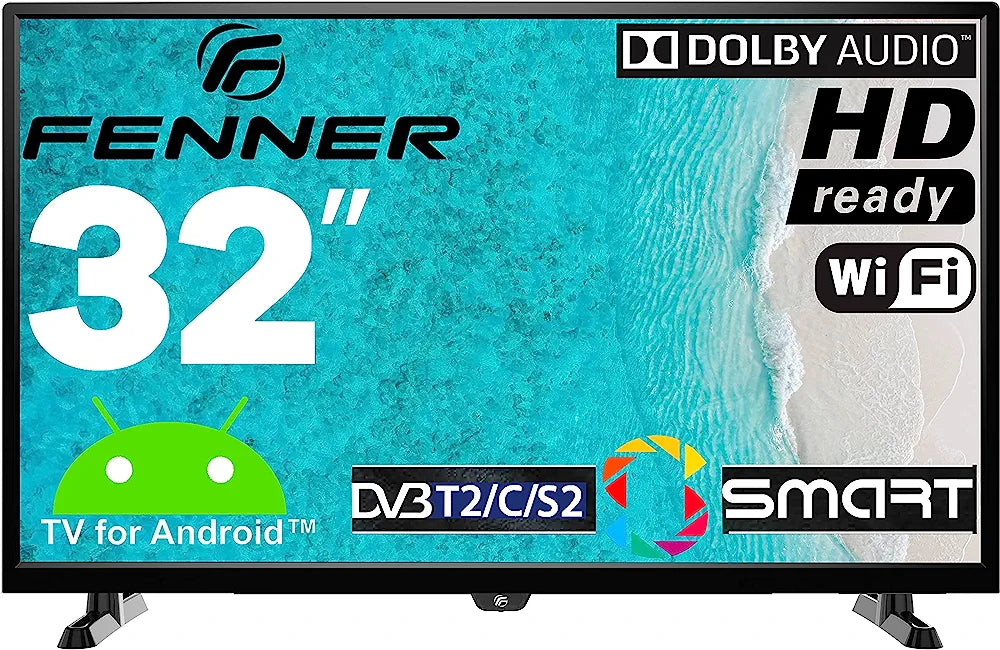 Fenner TV Led 32" HD Ready FN32A22HD Smart TV WiFi