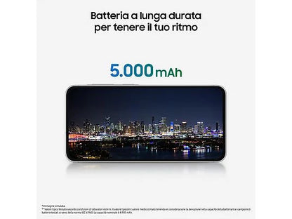 Samsung Galaxy A56 5G in elegante colorazione Awesome Lightgray è lo smartphone che combina design premium e prestazioni di alto livello