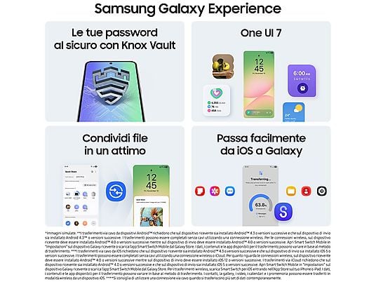 Samsung Galaxy A56 5G in elegante colorazione Awesome Lightgray è lo smartphone che combina design premium e prestazioni di alto livello