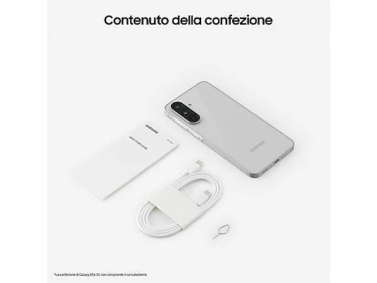 Samsung Galaxy A56 5G in elegante colorazione Awesome Lightgray è lo smartphone che combina design premium e prestazioni di alto livello