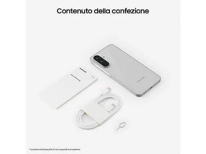 Samsung Galaxy A56 5G in elegante colorazione Awesome Lightgray è lo smartphone che combina design premium e prestazioni di alto livello