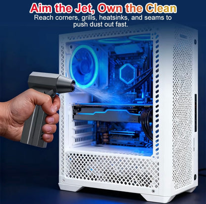  Forte Soffiaggio Turbo Ventilatore Cordless Cleaner Brush Camping Multi Tools Automobile Air Duster Mat Gonfiatore