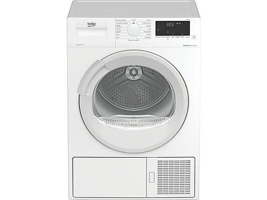 Beko DRX927WN 9kg Heat Pump Tumble Dryer A++ EcoGentle AquaWave