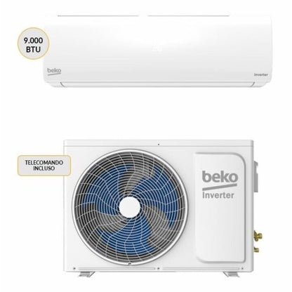 Dettaglio del climatizzatore Beko BEHPC091 BEHPC090 Mono Split System 9000 BTU WI-FI