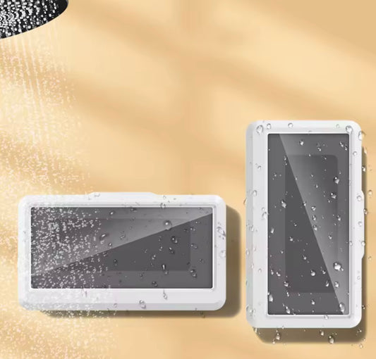 Cover per smartphone waterproof adesiva da parete per ambienti umidi