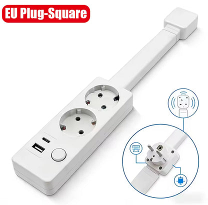 Presa Elettrica Verticale Rotante Salvaspazio: Massima Flessibilità per le Tue Prese presa EU