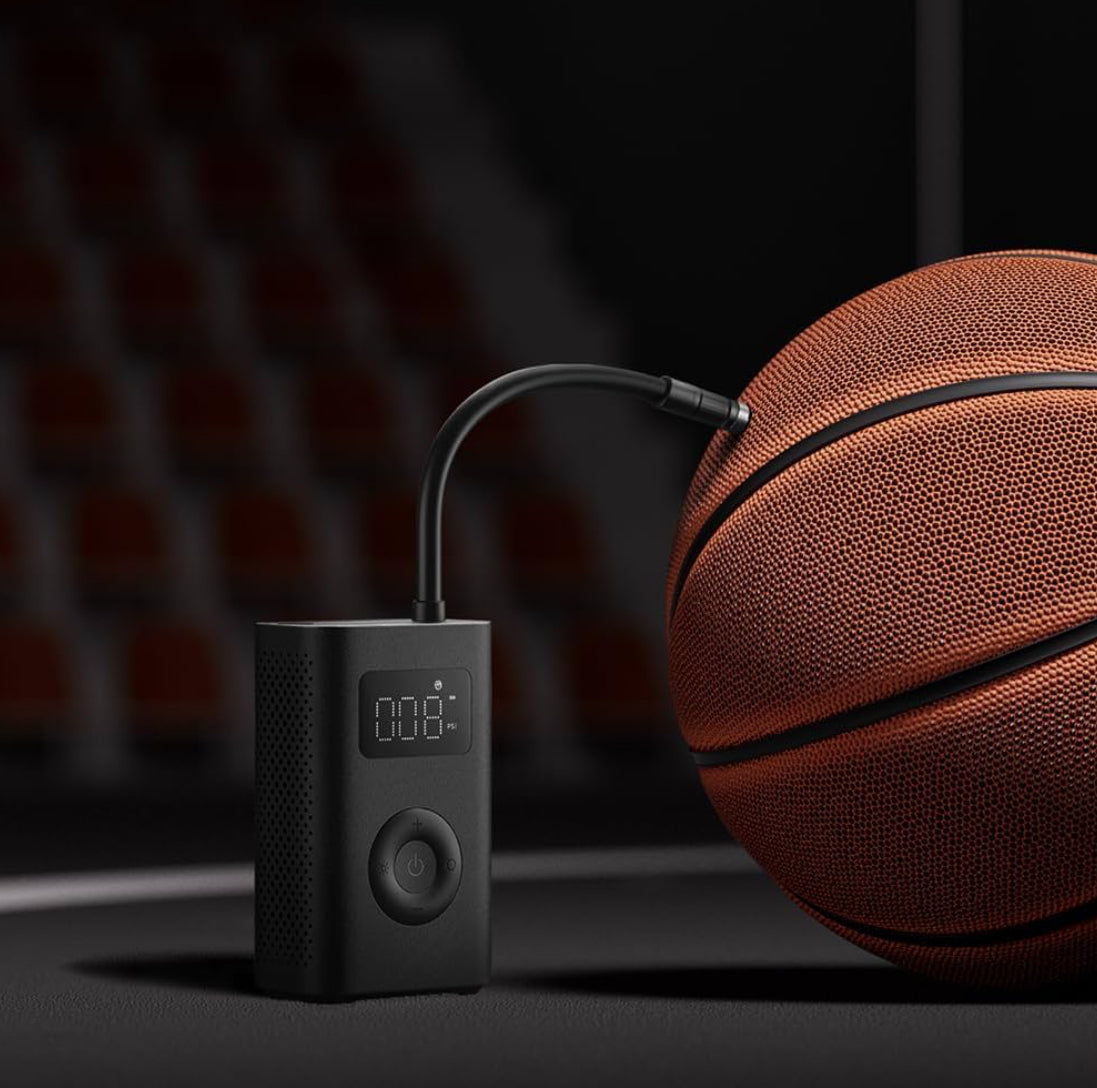 Xiaomi Portable Electric Air Compressor 2, Compressore ad Aria Portatile per pallone