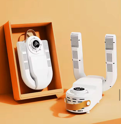 Asciuga Scarpe Elettrico Intelligente con Timer 150W - Deodorante Sterilizzazione Riscaldamento