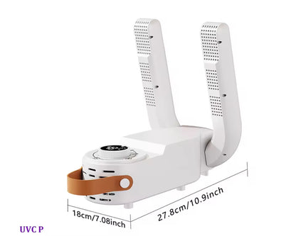 Asciuga Scarpe Elettrico Intelligente con Timer 150W - Deodorante Sterilizzazione Riscaldamento