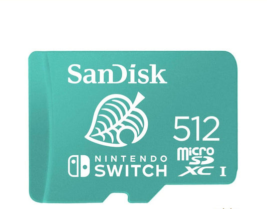 Switch Micro SDXC SanDisk 512GB - Memoria Nintendo Switch High Capacity